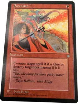 Magic The Gathering Pyroblast Cards Collectable x2 (I) T2160 HS17 - Image 3