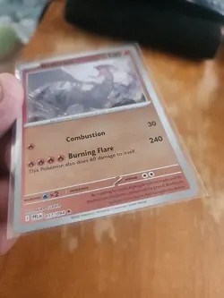 Pokemon Card Single Reshiram Reverse Holo Rare 017/094 2025 English NM TCG A186 - Image 2