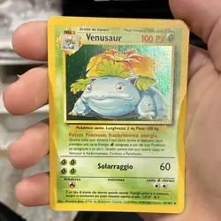 Pokemon TCG Venusaur Holo Rare Card 015/102 Base Set Unlimited - Image 1