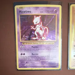 Pokemon 2016 Holo Lot Mewtwo Poliwrath Nidorino Metapod Drowzee x10 Cards - Image 2