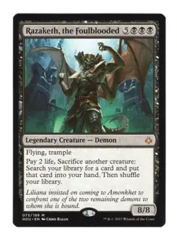 Razaketh, the Foulblooded Hour of Devastation Near Mint, English - MTG - Image 1