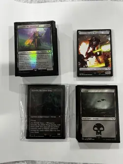 MTG Uni-beyond Warhammer 40K Necron Dynasties Commander Deck – Open - COMPLETE! - Image 1