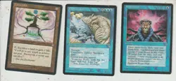 Lot x3 cartes Zuran Orb, brainstorm polar...Ice Age 1995 MAGIC MTG EX-NM ENGLISH - Image 1