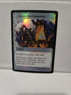MTG Krark-Clan Ironworks (Future Sight) Foil Mystery Booster 2 NM Condition - Image 1