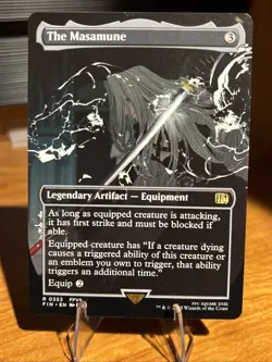 MTG Final Fantasy English The Masamune Borderless 0353 Non-Foil - Image 1