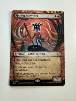 Hexing Squelcher (Showcase) Lorwyn Eclipsed Regular MTG - Image 1