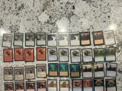 Mtg Sliver Lot x60 Magic The Gathering Slivers Muscle Winged Gemhide Sliver LpMp - Image 3