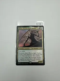Mirri, Weatherlight Duelist 347 R Commander Masters Near Mint - Image 1