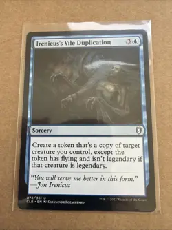 Irenicus’s Vile Duplication. Commander Legends . BBG. Mtg. Nm - Image 1