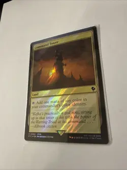 Command Tower (0484) (Surge Foil) C MTG FF Collector Commander 484 NM - Image 2