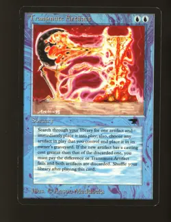 Magic MTG Antiquities Transmute Artifact LIGHTLY PLAYED LP - Image 1