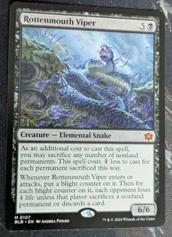 Rottenmouth Viper Bloomburrow Regular - Image 1