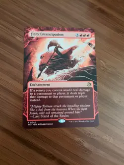 Fiery Emancipation Wilds of Eldraine: Enchanting Tales Regular - Image 1