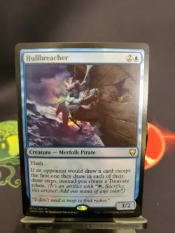 Hullbreacher Commander Legends Foil CMR 074 Rare Creature Blue - Image 1