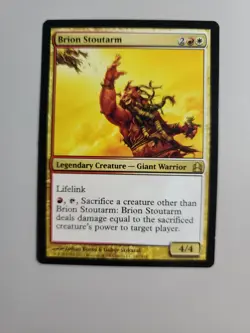 MTG Brion Stoutarm Commander 2011 Regular Rare - Image 1