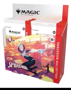 Magic: The Gathering Spider-Man Collector Booster Box 12 Packs Sealed MTG - Image 1