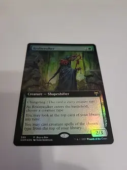 - FOIL BORDERLESS Realmwalker ~ Buy a Box Kaldheim [ NearMint ] [ Magic MTG ] - - Image 1