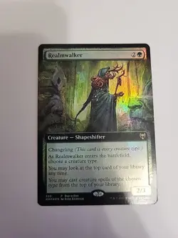 - FOIL BORDERLESS Realmwalker ~ Buy a Box Kaldheim [ NearMint ] [ Magic MTG ] - - Image 3