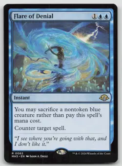 Flare of Denial MH3 #62 R Normal NM - Image 1