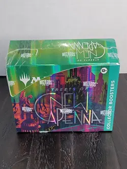Magic The Gathering STREETS OF NEW CAPENNA (2022) Collector Booster Box, NEW - Image 1