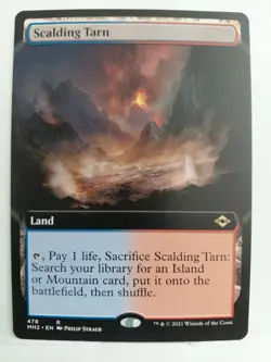 Scalding Tarn (Extended Art) Modern Horizons 2 Regular - Image 1