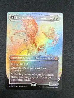 Eirdu, Carrier of Dawn (FOIL BORDERLESS) - Lorwyn Eclipsed (MTG) NM - Image 1