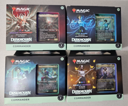 Magic The Gathering Duskmourn House of Horror Commander Deck Set of 4 - Image 1