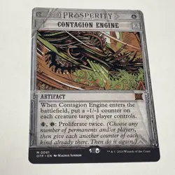 Contagion Engine Outlaws of Thunder Junction: Breaking News Regular - Image 1