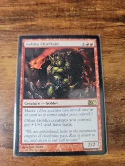 Goblin Chieftain Core Set 2011 (M11) Regular #141 NM - Image 1