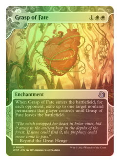 Grasp of Fate Foil Wilds of Eldraine: Enchanting Tales MTG - Image 1