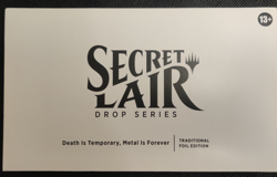 Secret Lair - Death is Temporary, Metal is Forever - Traditional Foil - Unopened - Image 1