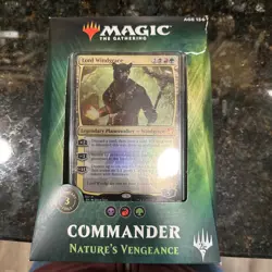 Magic: The Gathering 2018 Commander Deck Nature’s Vengeance 630509632244 - Image 1