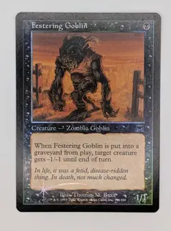 Festering Goblin *Foil* - LP - Onslaught - MTG - Image 1