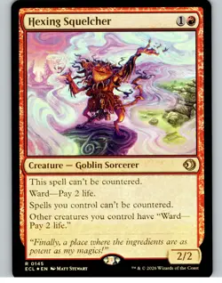 Hexing Squelcher (Foil) - #145 - Rare - Lorwyn Eclipsed - ECL - Image 1