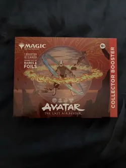 Magic The Gathering Avatar The Last Air Bender Collector Booster Sealed - Image 1