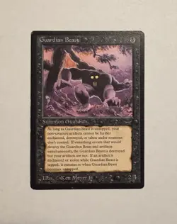 Magic The Gathering Mtg Guardian Beast Arabian Nights 1993 VG - Image 1