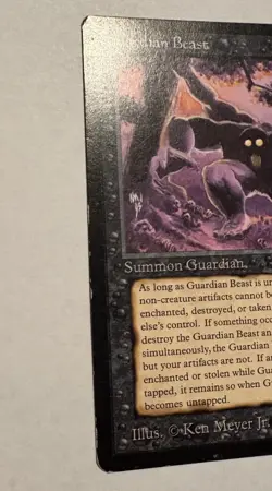 Magic The Gathering Mtg Guardian Beast Arabian Nights 1993 VG - Image 2