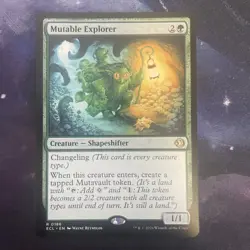 Mtg - Mutable Explorer (0186) Lorwyn Eclipsed- Rare - NM - Image 1