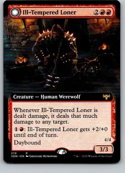 Ill-Tempered Loner (Extended Art) Innistrad: Crimson Vow Regular - Image 1