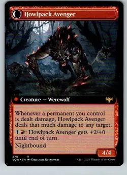 Ill-Tempered Loner (Extended Art) Innistrad: Crimson Vow Regular - Image 2