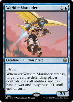 Warkite Marauder #179 | NM | The Lost Caverns of Ixalan Commander Magic MTG - Image 1