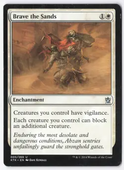 Brave the Sands Normal U Khans of Tarkir 5 LP - Image 1