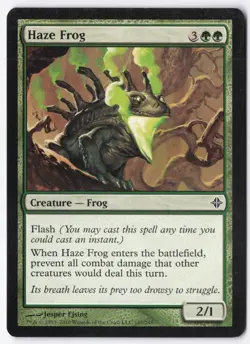 Haze Frog Normal C Rise of the Eldrazi 187 LP - Image 1