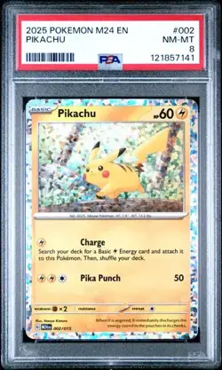 2025 POKEMON M24 EN-MCDONALD'S COLLECTION 002 PIKACHU - Image 1