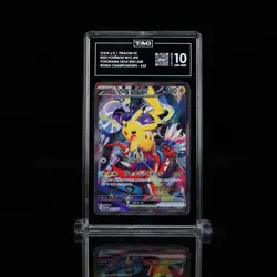 TAG 10 Pikachu ex 001/030 Yokohama Promo Pokemon World Championships 2023 WCS - Image 1