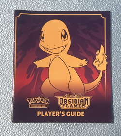 Pokemon TCG Obsidian Flames ETB Player’s Guide Booklet Scarlet & Violet - Image 1