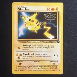 Pokemon TGC | Pikachu (Movie Promo) 04 | Black Star Promo | LP+ - Image 1