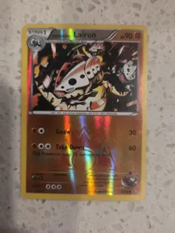 Team Magma's Lairon 13/34 Reverse Holo Double Crisis Pokemon Tcg Card +🎁 - Image 1