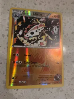 Team Magma's Lairon 13/34 Reverse Holo Double Crisis Pokemon Tcg Card +🎁 - Image 2