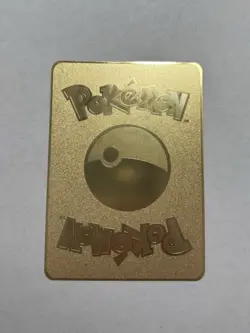 Pokemon TCG Gold Metal Card Collection Detective Pikachu GX Fan Art NM/M - Image 2